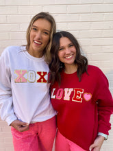 Load image into Gallery viewer, XOXO Ideal Chenille Sweatshirt (available in plus)
